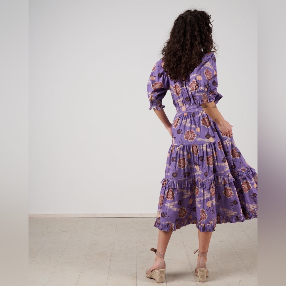 Ulla Johnson Dasha Dress in Zinnia - Picture 2 of 4